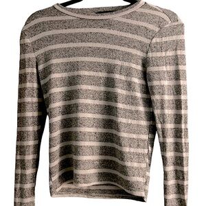 Forever 21 Striped Long Sleeve Shirt